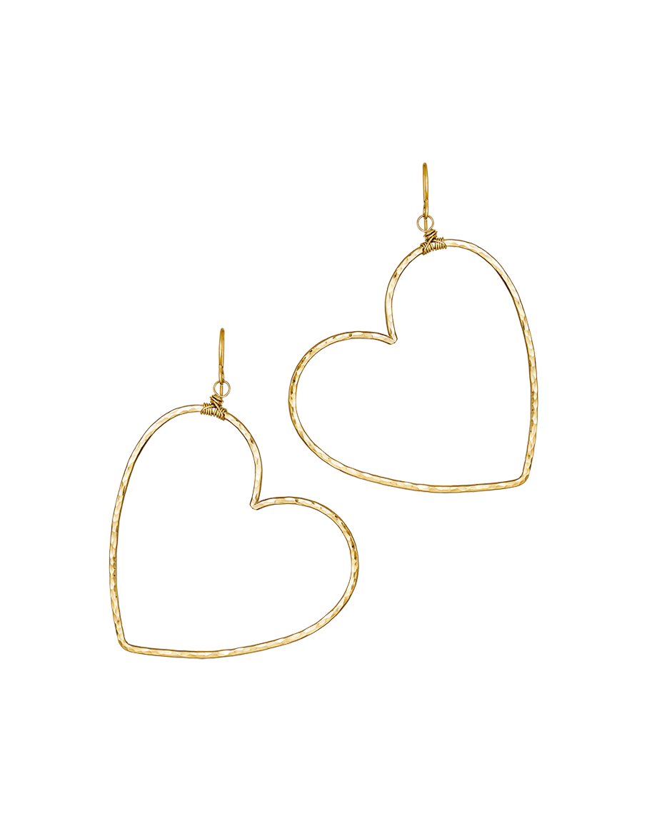 Boho Heart Hoops - Image 3