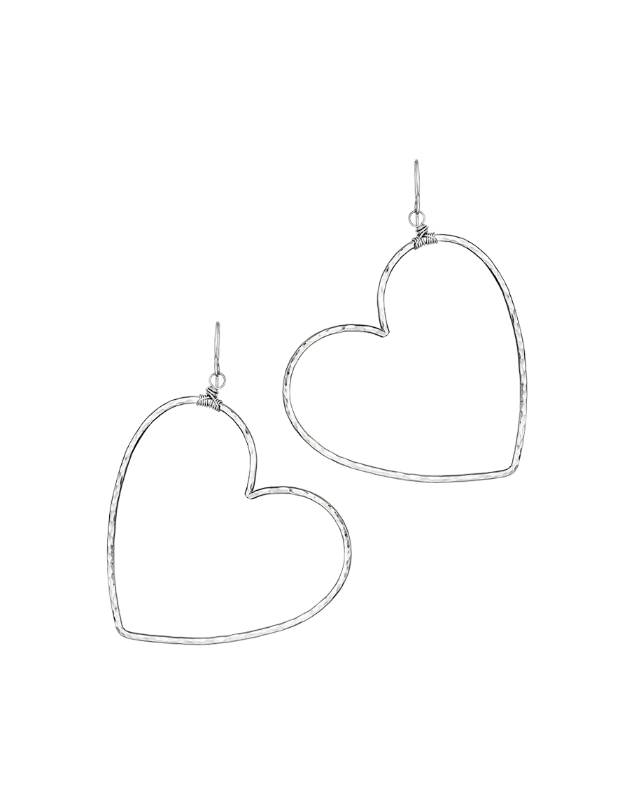 Boho Heart Hoops - Image 4