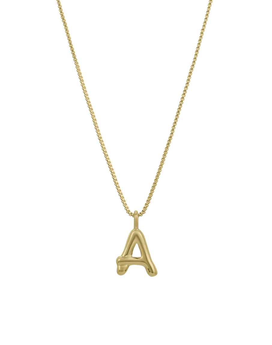 Bubble Letter Necklace - Image 3