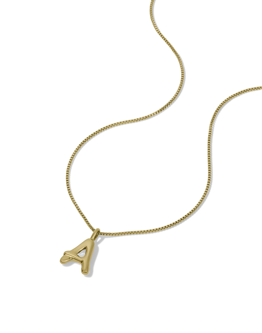 Bubble Letter Necklace - Image 4