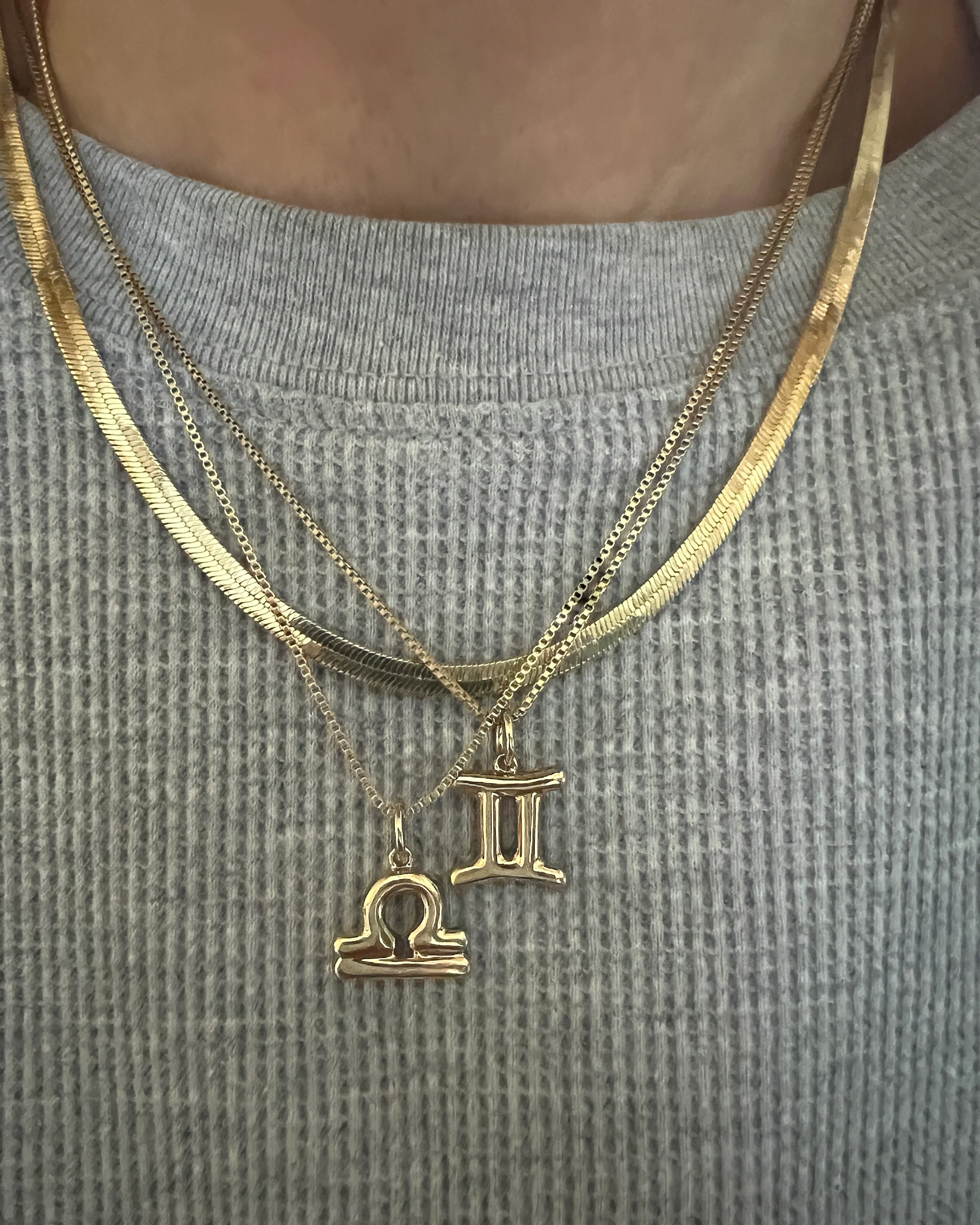 Bubble Zodiac Necklace - Image 3