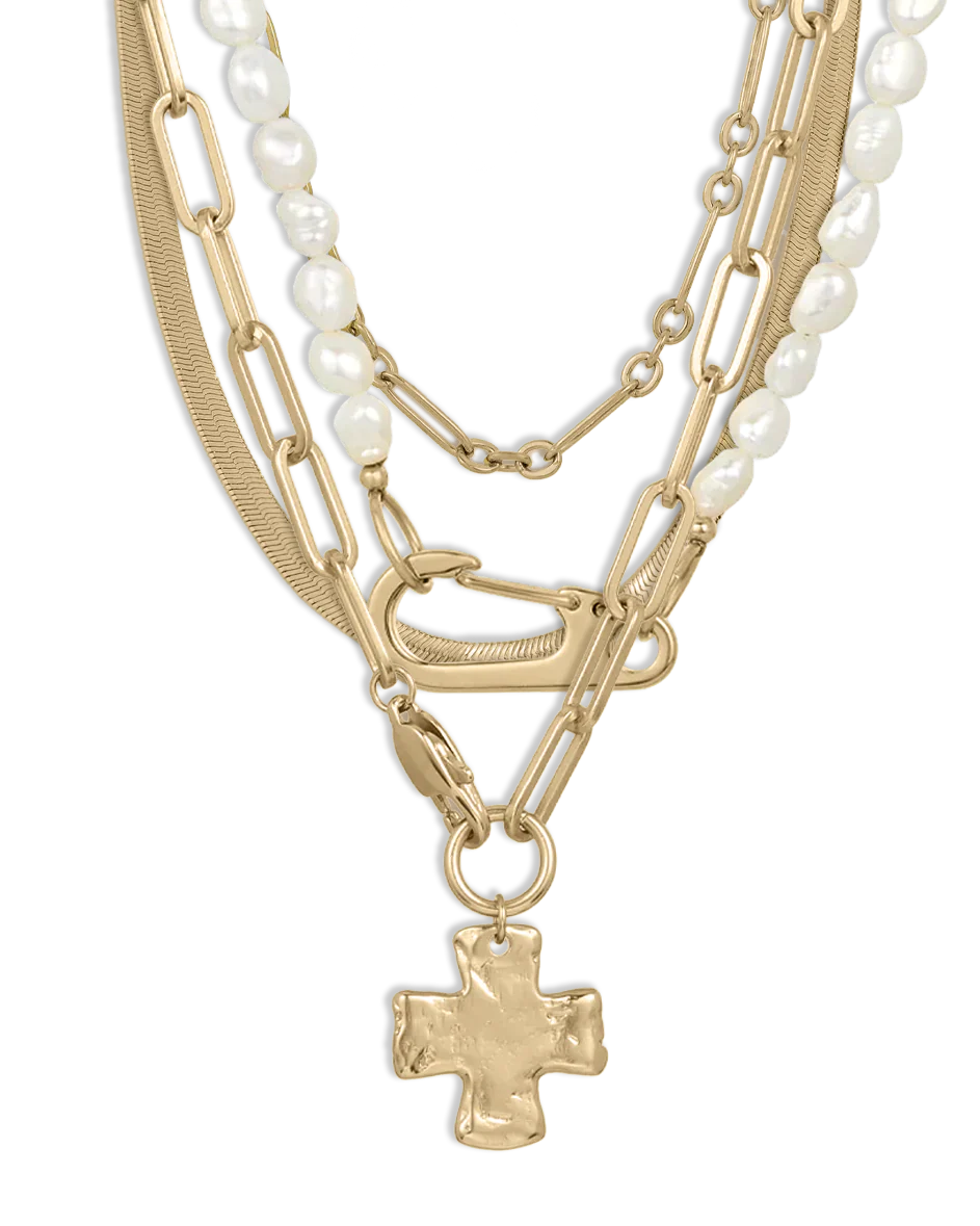 Chunky Cross and Pearl Lock Maximalist Set - Image 4