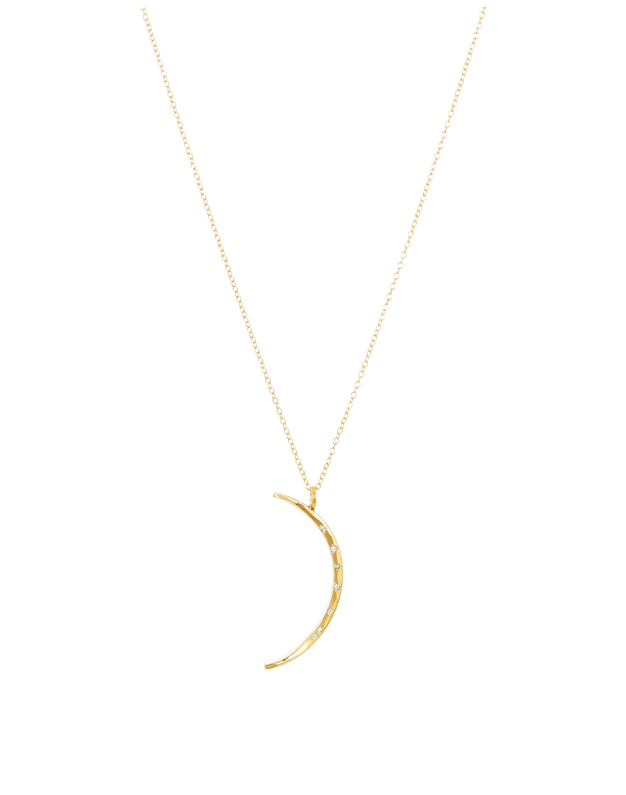 Crescent Moon Necklace - Image 3