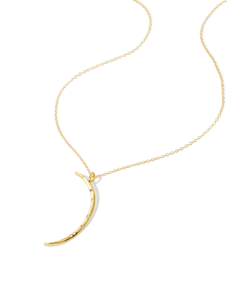 Crescent Moon Necklace - Image 4