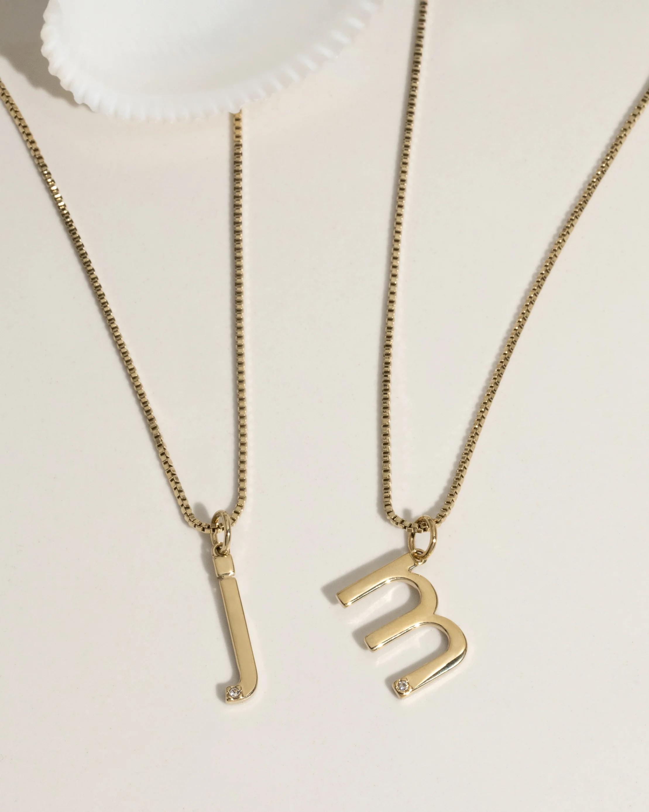 Crystal Letter Necklace