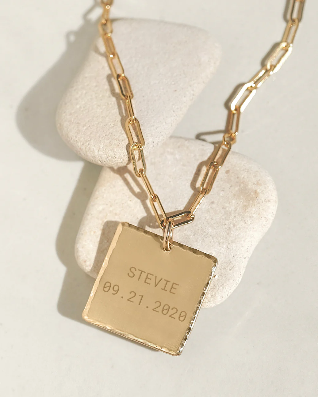 Custom Square Necklace