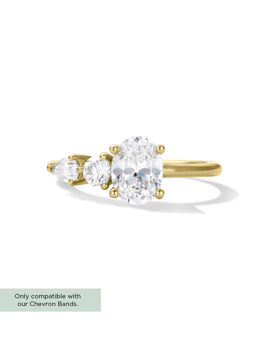 Diamond Trio Ring - Image 3