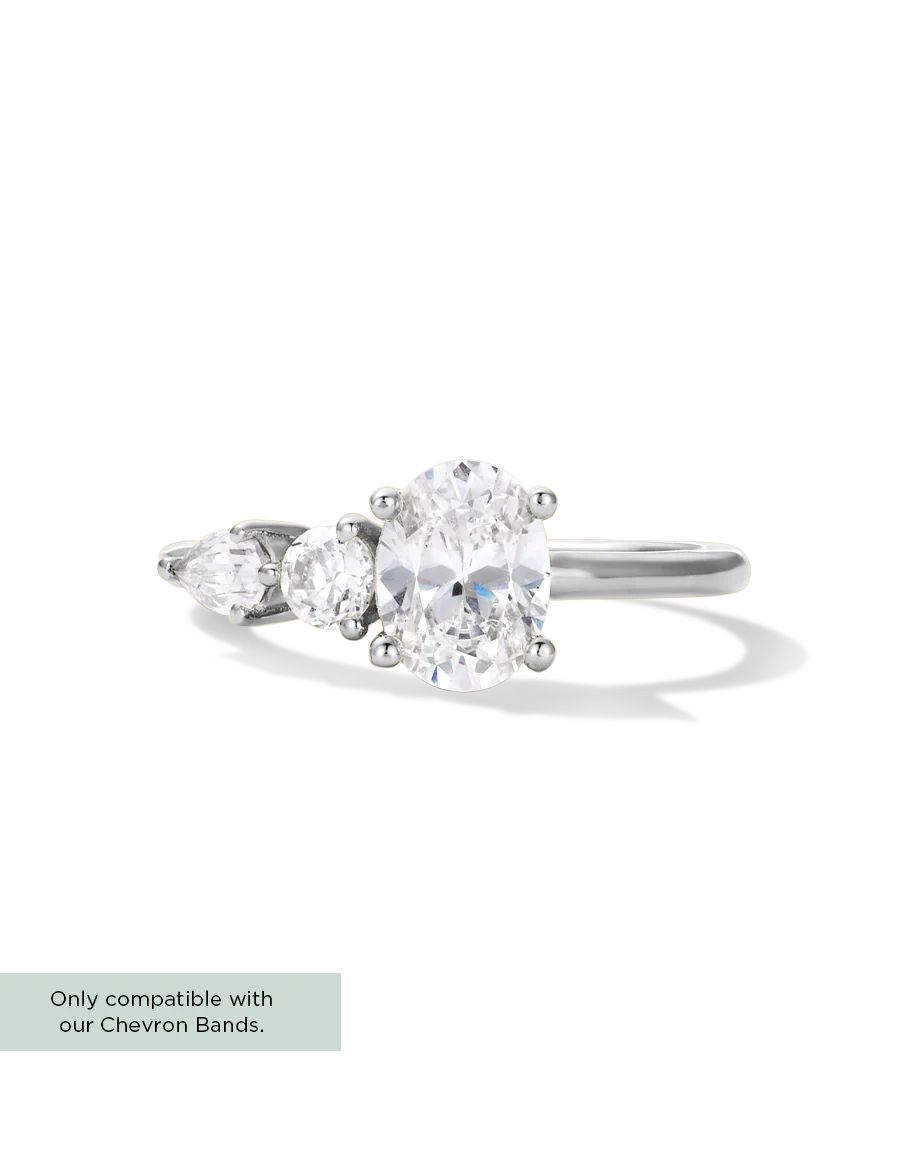 Diamond Trio Ring - Image 5