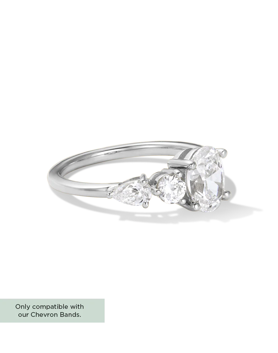 Diamond Trio Ring - Image 6