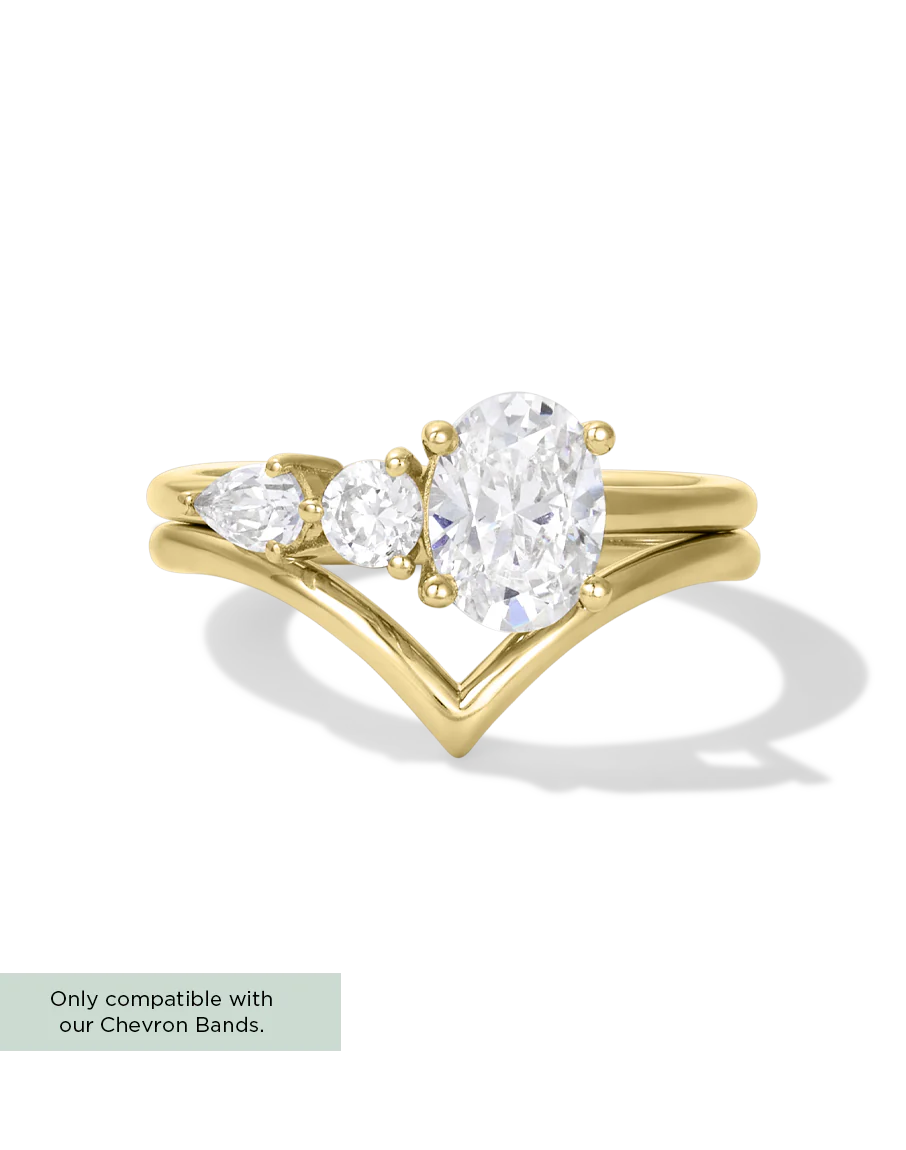 Diamond Trio Ring - Image 7