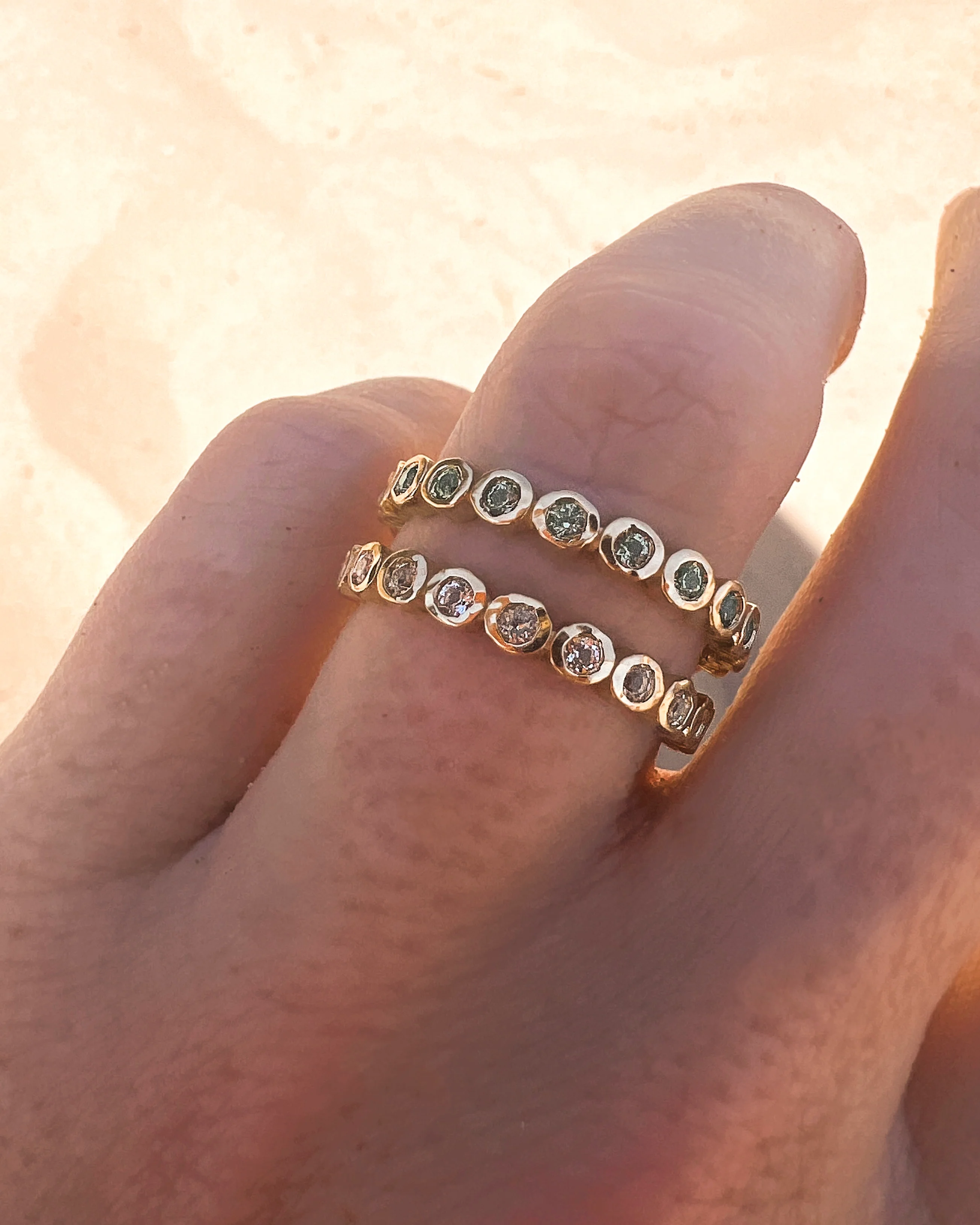 Gemstone Eternity Band - Image 3