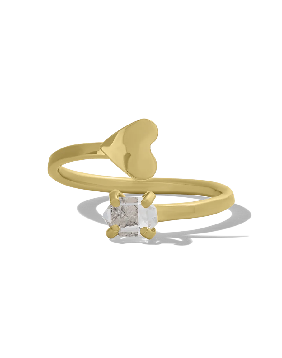 Herkimer Heart Ring - Image 3