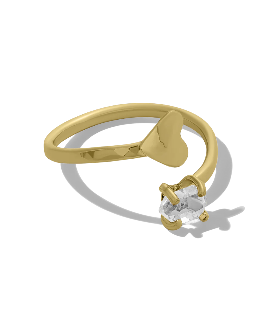 Herkimer Heart Ring - Image 4