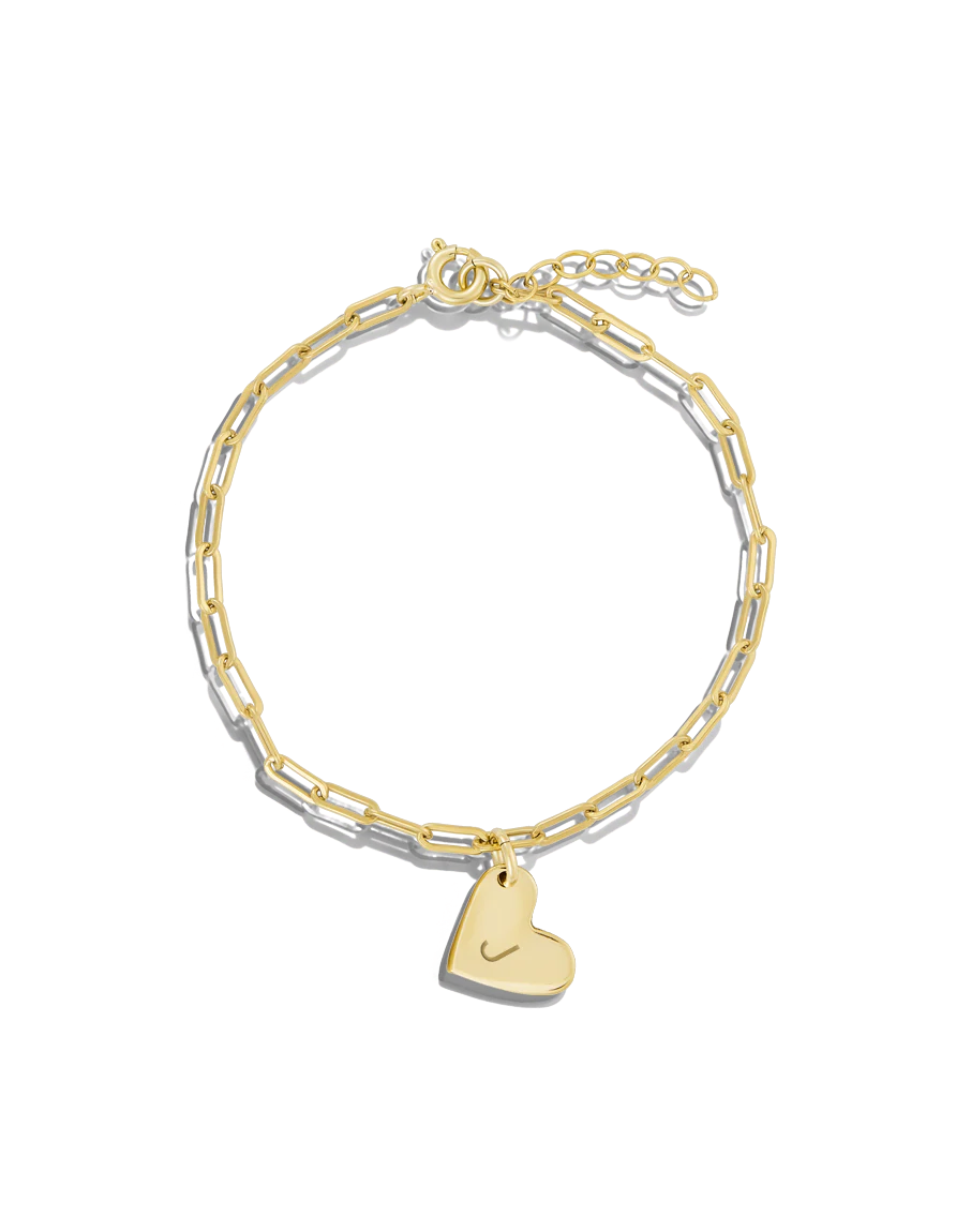 Initial Heart Bracelet - Image 3