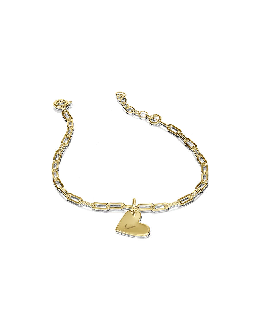 Initial Heart Bracelet - Image 4