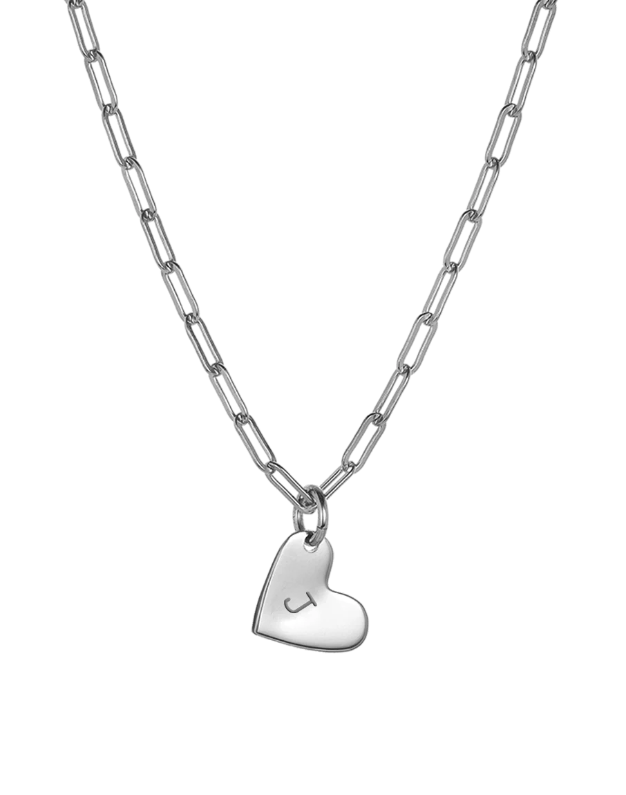 Initial Heart Necklace - Image 5