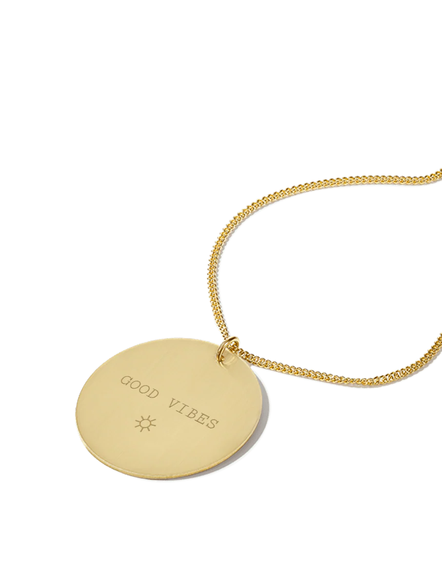 Large Disc Necklace - Image 4
