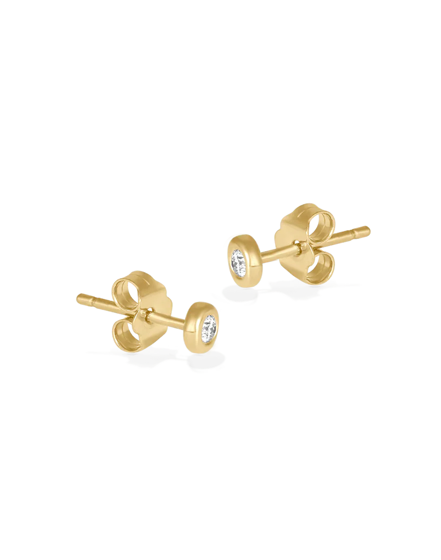 Mini Diamond Studs - Image 4