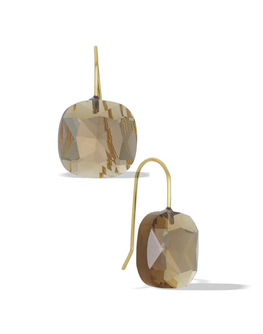 Ocean Glass Gem Earrings - Image 5