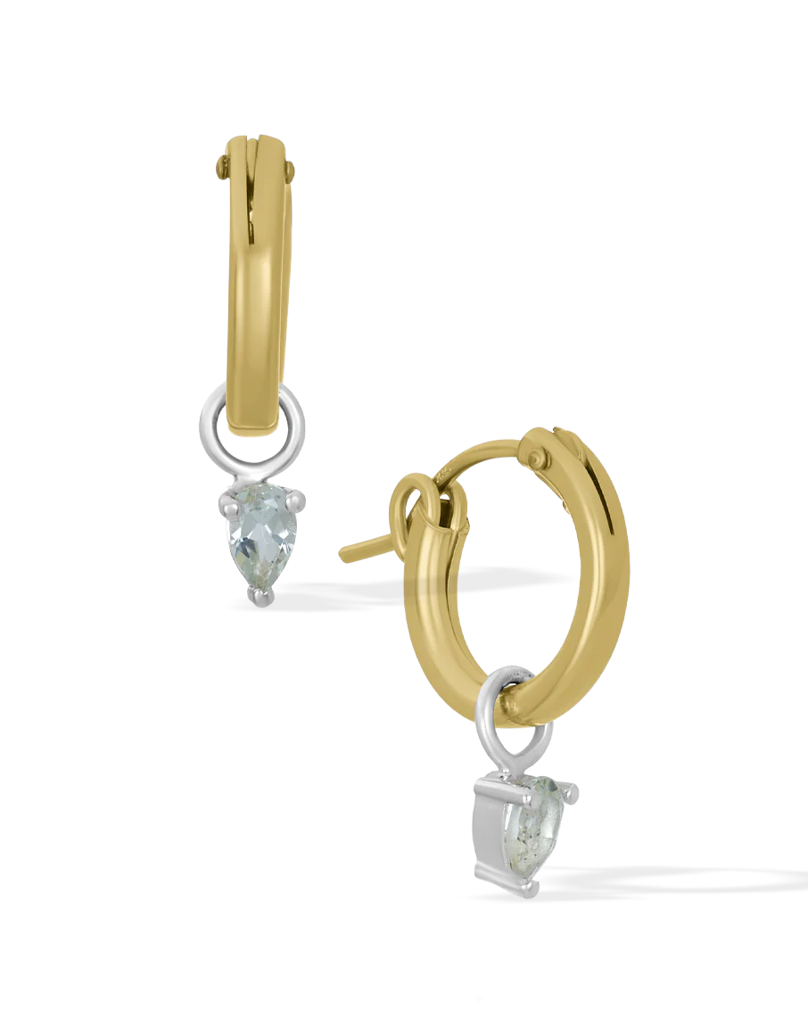 Pear Gem Huggies - Image 3