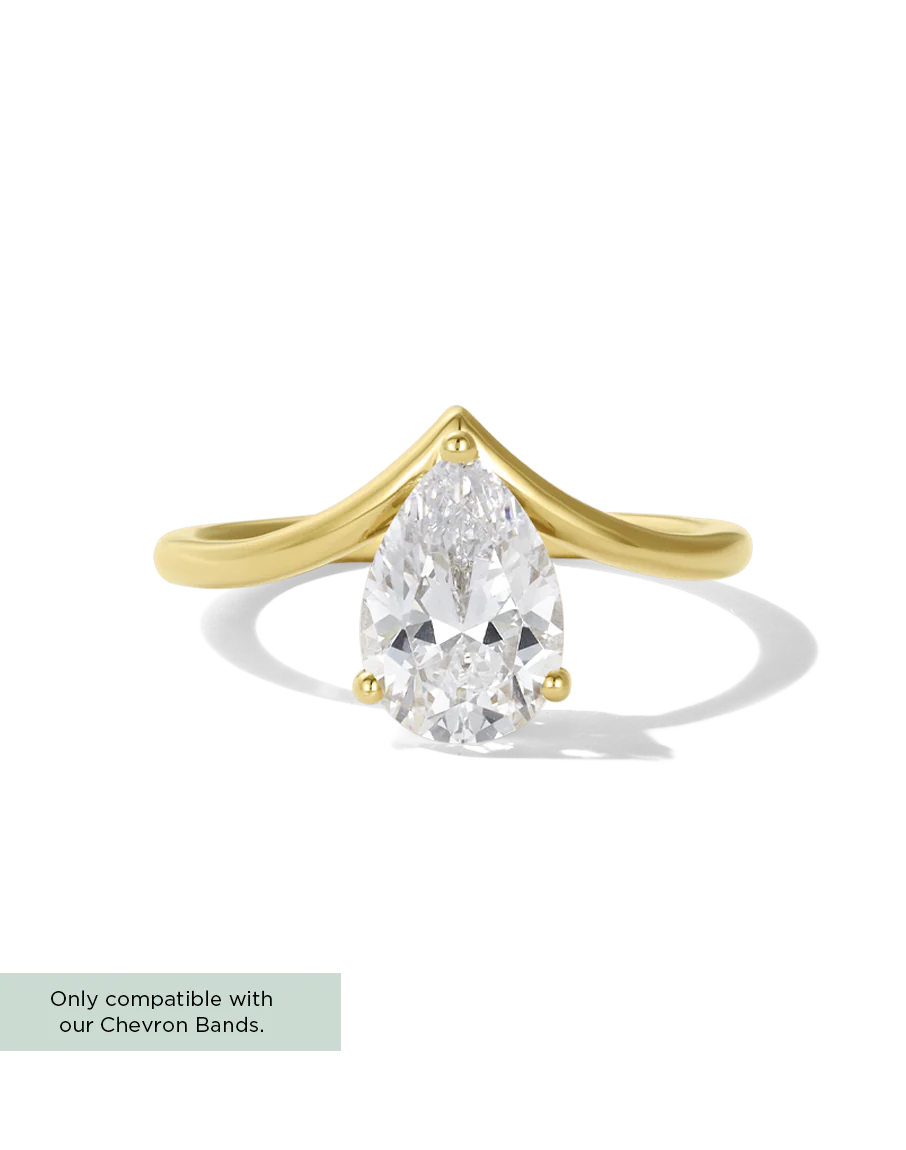 Pear Nesting Diamond Ring - Image 5
