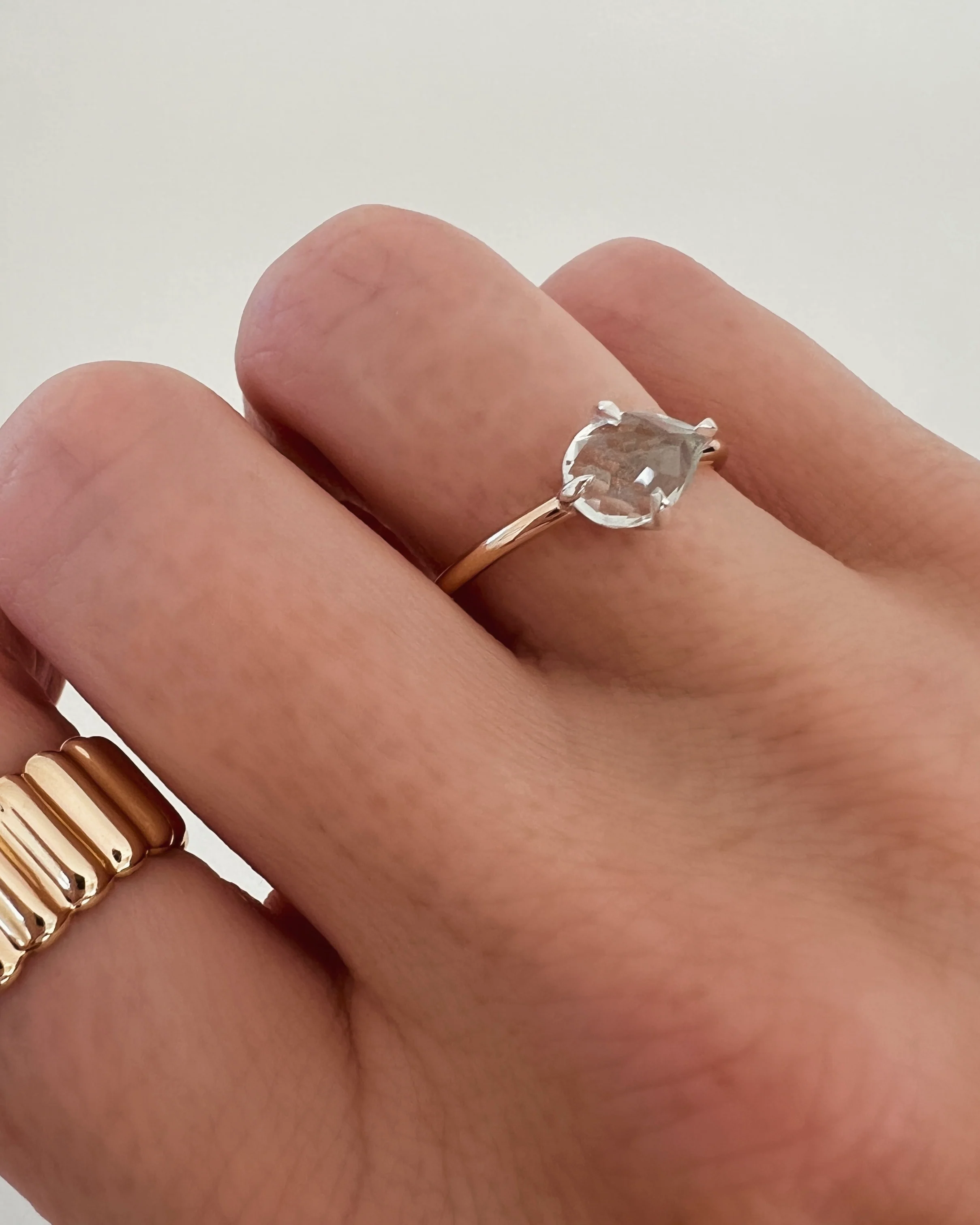 Pear Talon Ring - Image 2