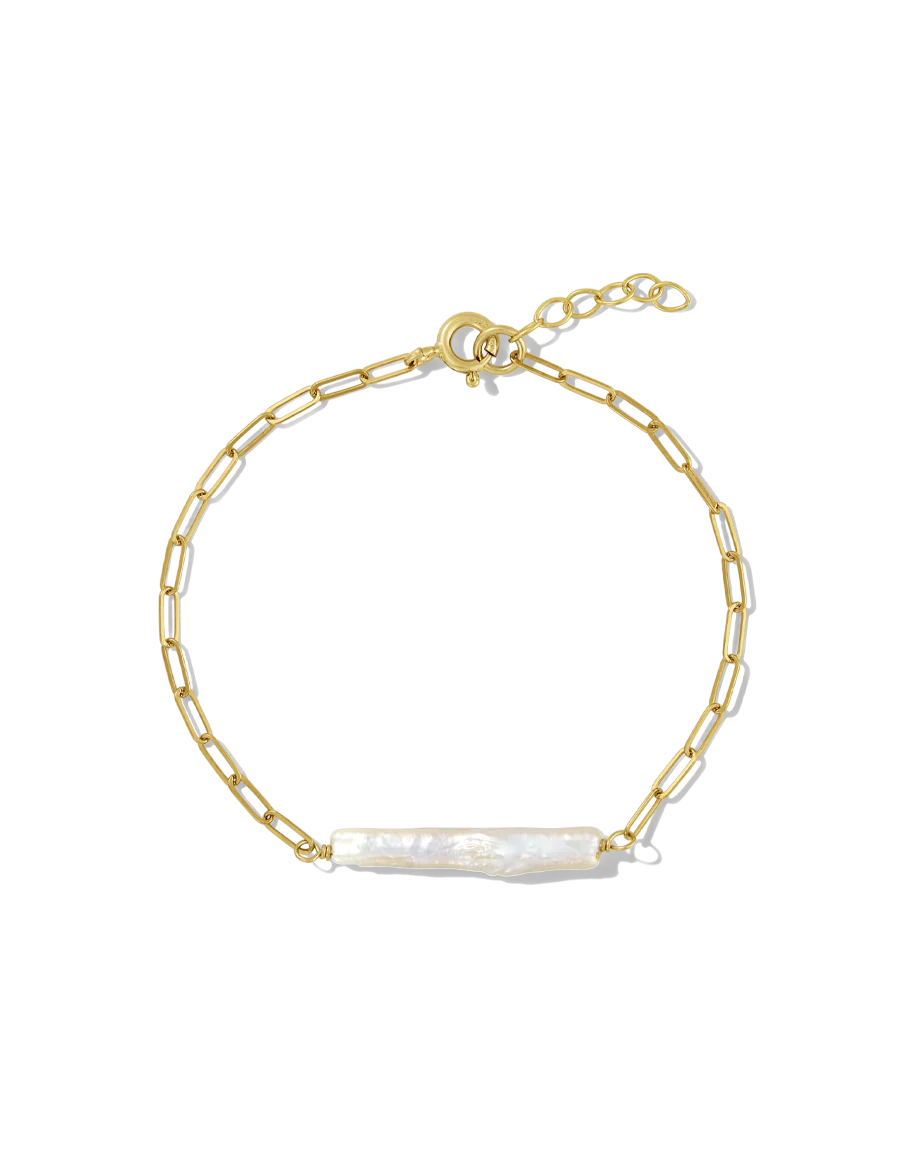 Pearl Bar Bracelet - Image 3