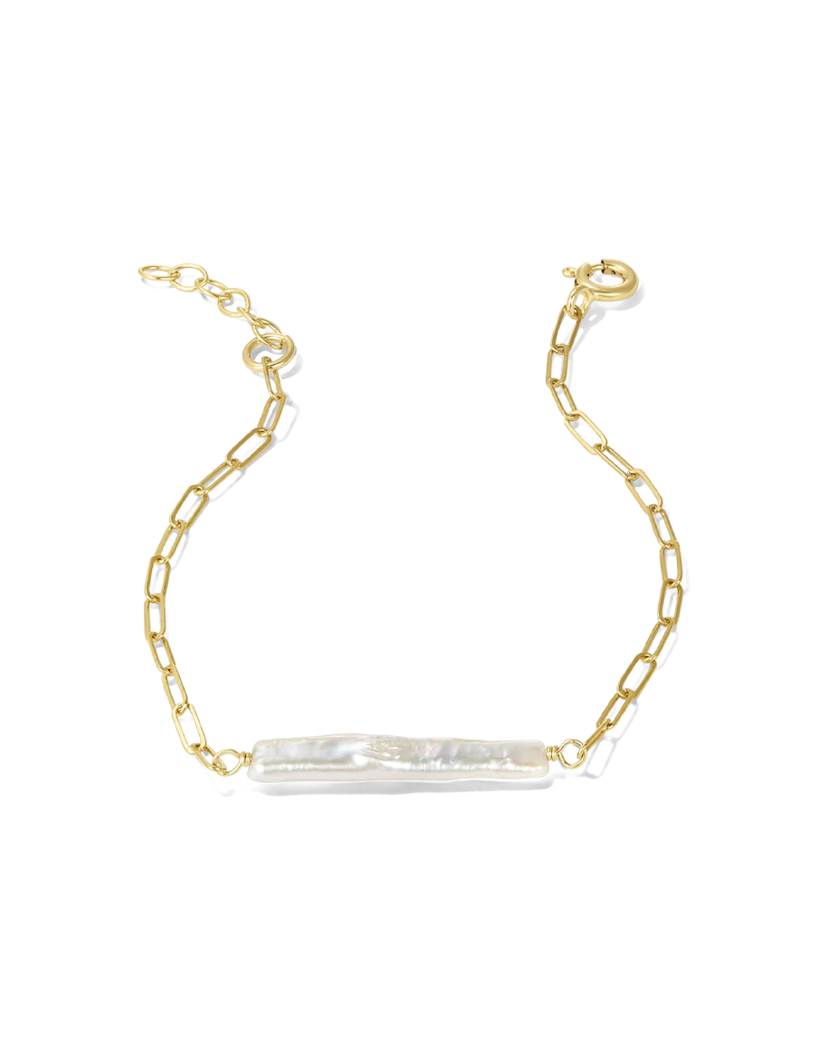 Pearl Bar Bracelet - Image 4