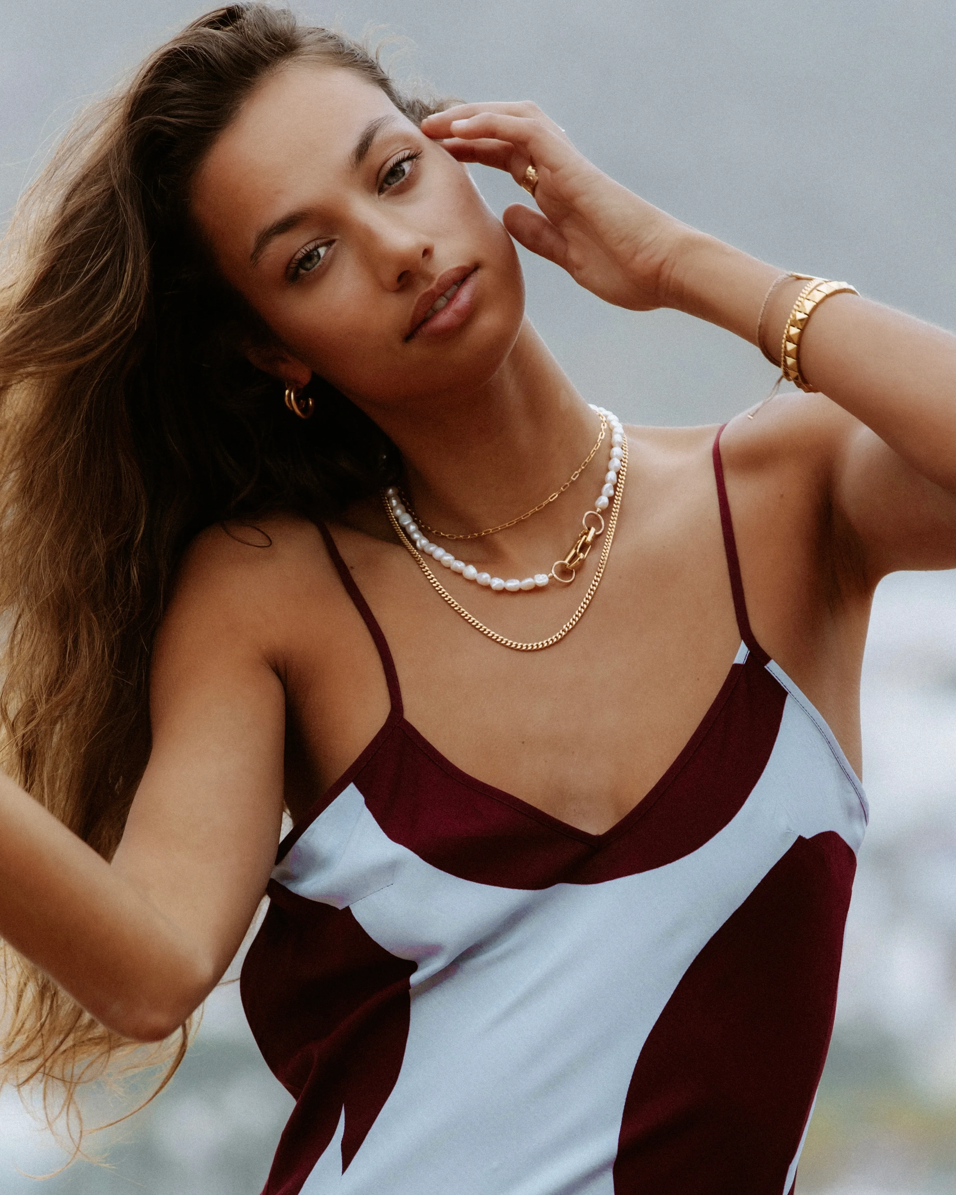 Pearl Lock Necklace - Image 3