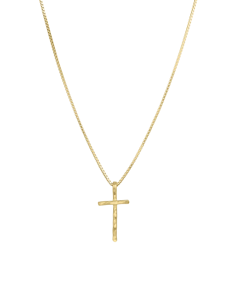 Skinny Cross Necklace - Image 3