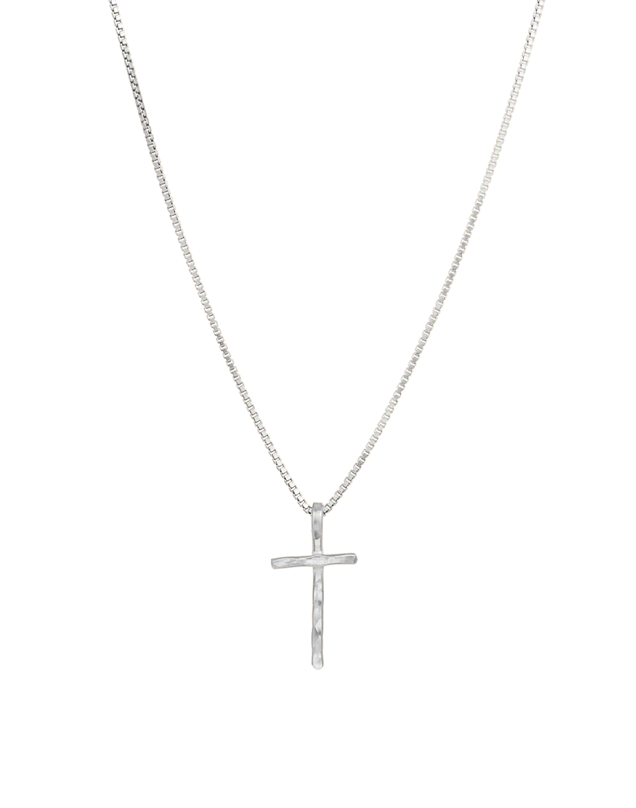 Skinny Cross Necklace - Image 4