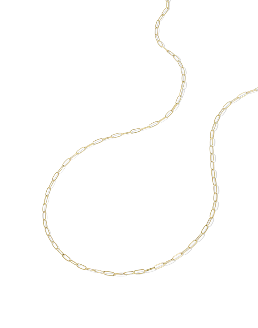 Solid Gold Link Chain - Image 4