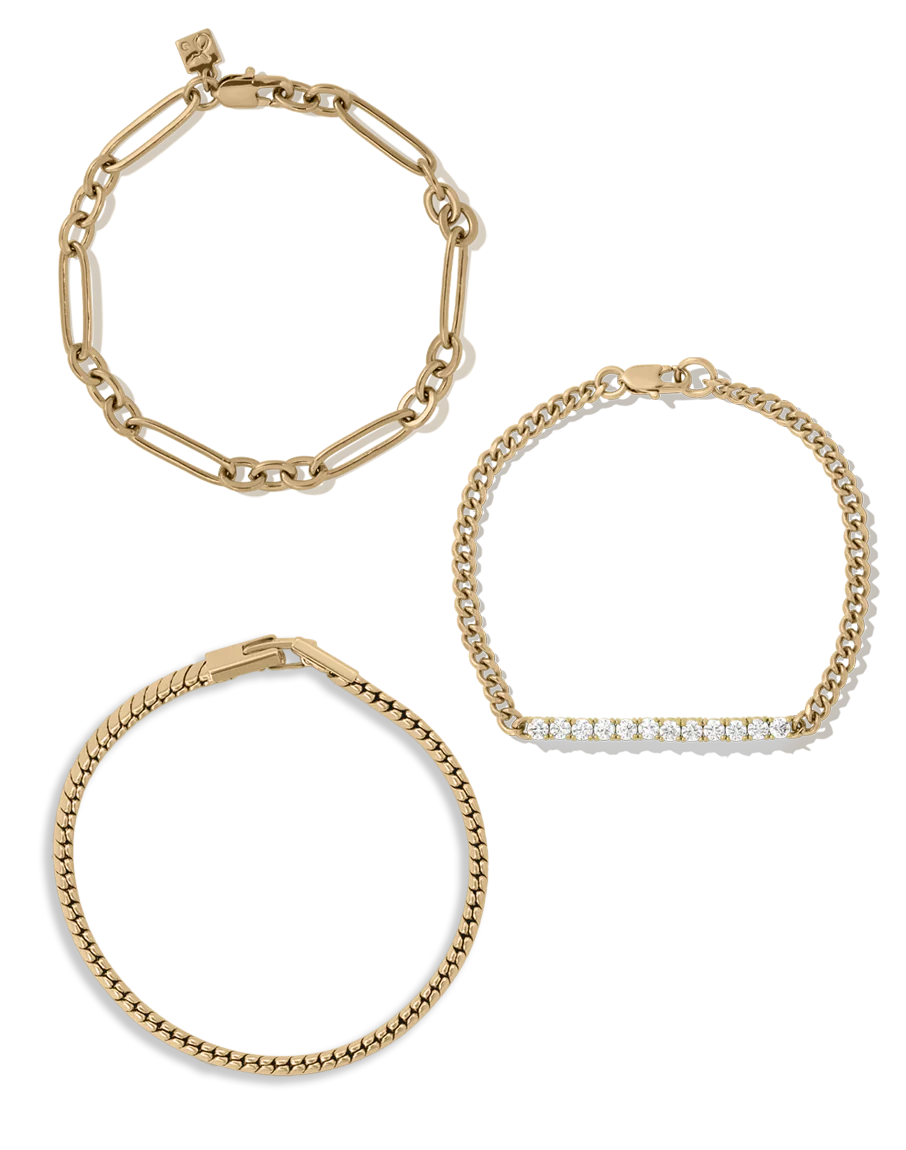 Tennis Chain Bracelet Set - Image 3