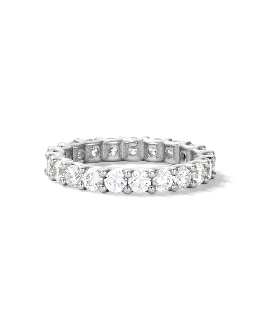 Thick Eternity Diamond Band - Image 5