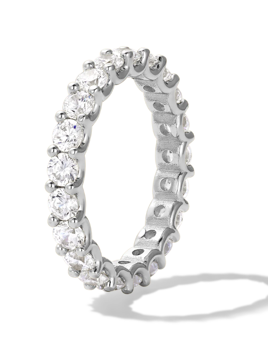 Thick Eternity Diamond Band - Image 6