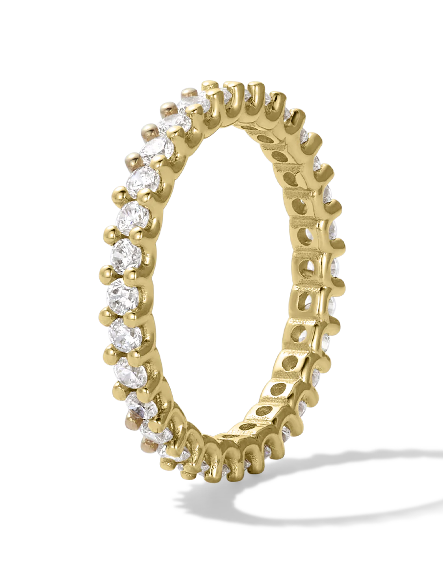 Thin Eternity Diamond Band - Image 4