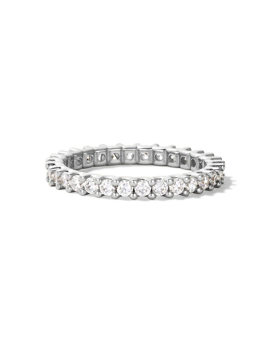 Thin Eternity Diamond Band - Image 5