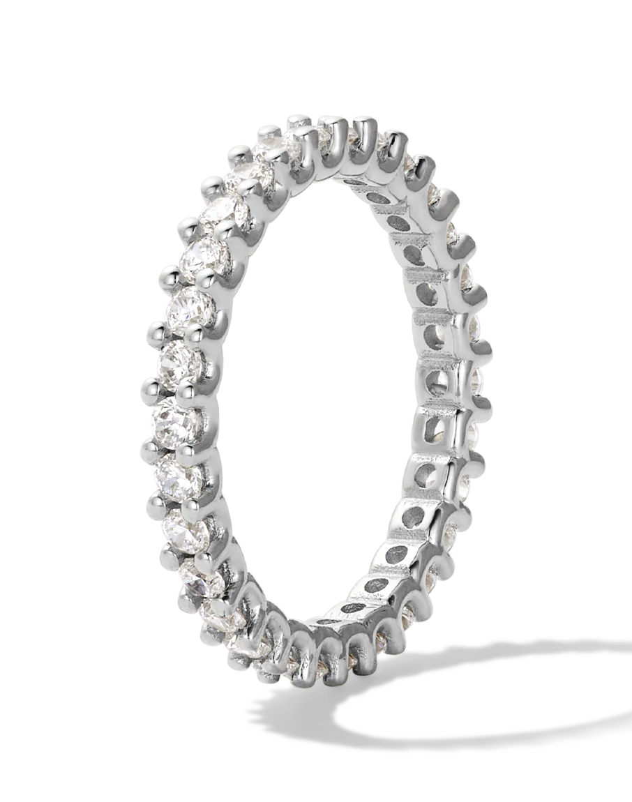 Thin Eternity Diamond Band - Image 6