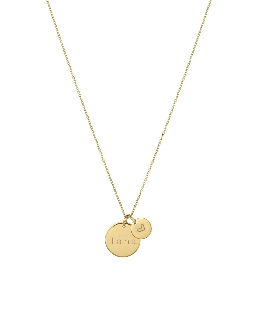 Two Disc Necklace - Image 3