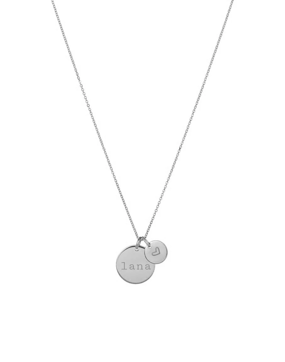 Two Disc Necklace - Image 6