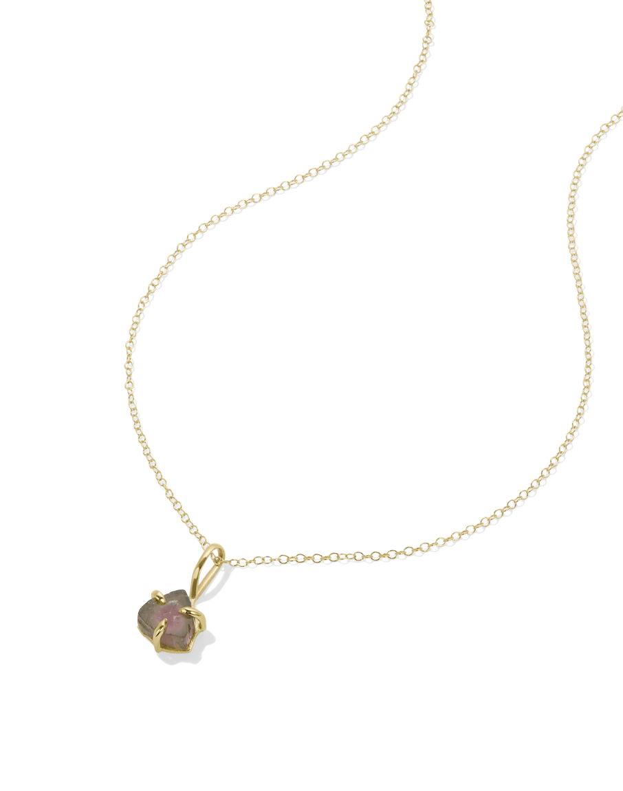 Watermelon Tourmaline Necklace - Image 4